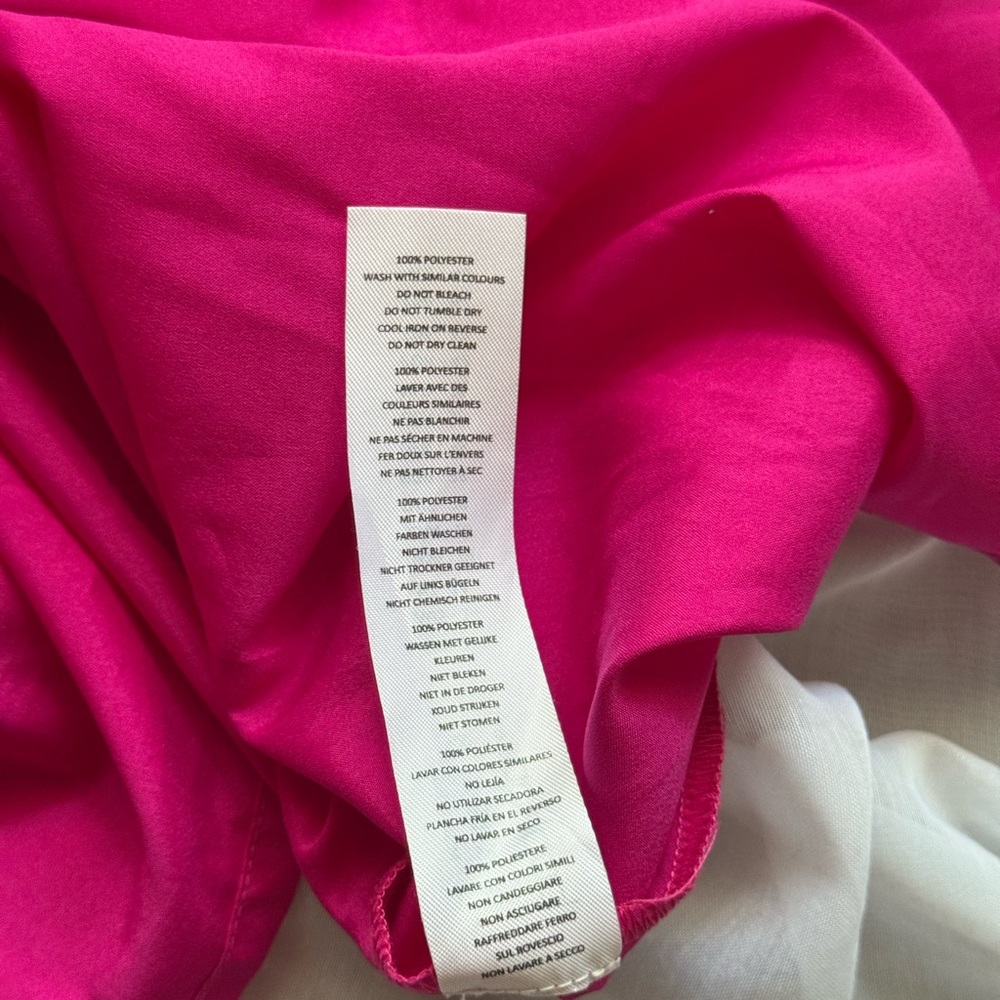 Boohoo Ruffle Slit Sleeve Top - Picture 4 of 5